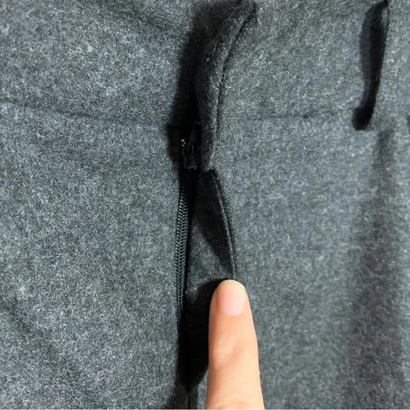 Club Monaco Women’s Grey Wool Blend Wide Leg Trouser  Pant Size 10 Work Wear - Picture 5 of 11